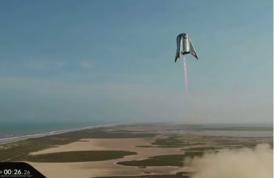 SpaceX“星舰飞船原型”创造悬浮150米新纪录-Ermain